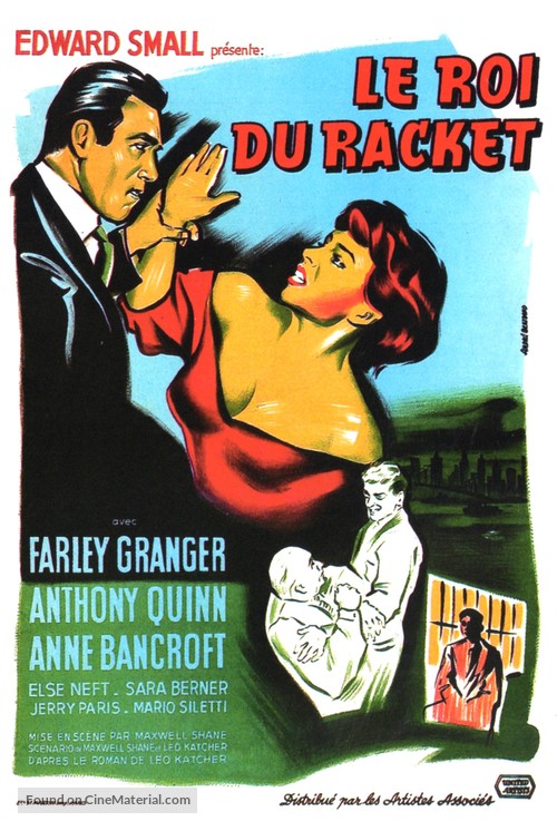 The Naked Street - French Movie Poster