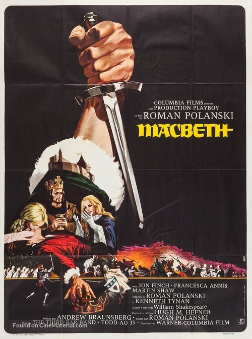 The Tragedy of Macbeth - French Movie Poster