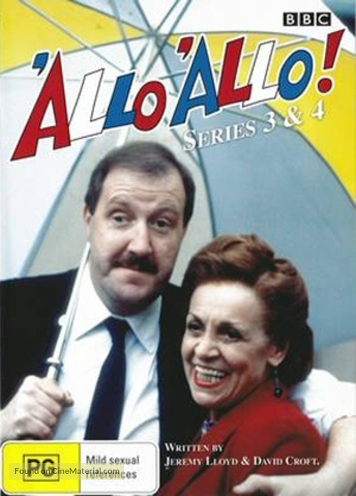 &quot;&#039;Allo &#039;Allo!&quot; - Australian DVD movie cover