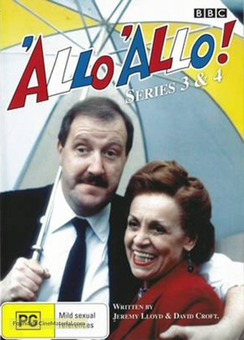 &quot;&#039;Allo &#039;Allo!&quot; - Australian DVD movie cover