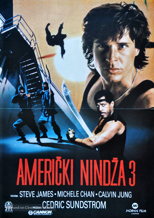 American Ninja 3: Blood Hunt - Yugoslav Movie Poster