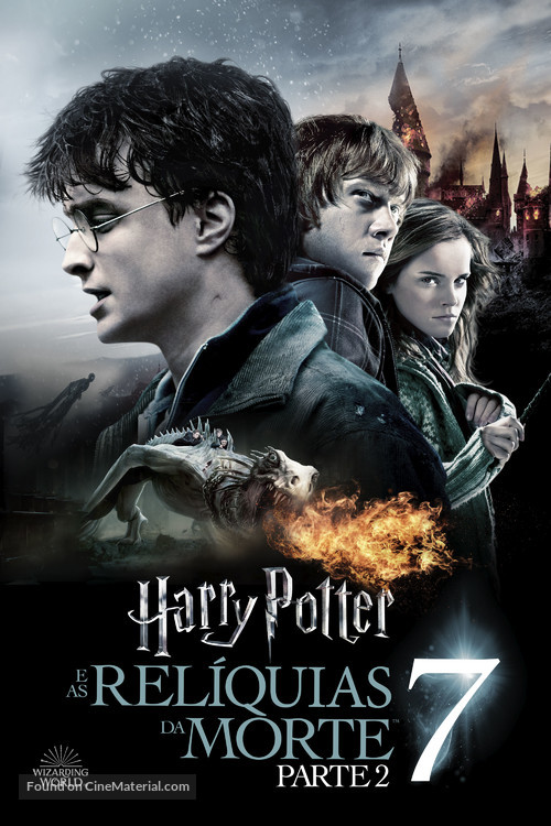 Harry Potter and the Deathly Hallows - Part 2 - Brazilian Movie Cover