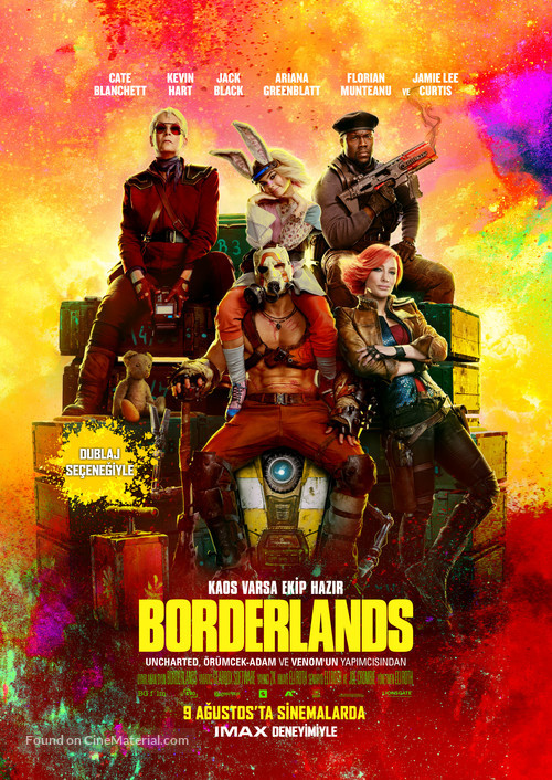 Borderlands - Turkish Movie Poster