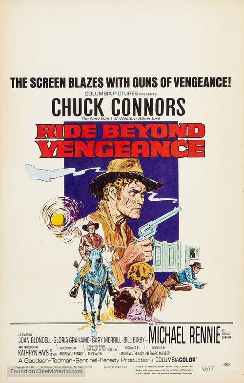 Ride Beyond Vengeance - Movie Poster
