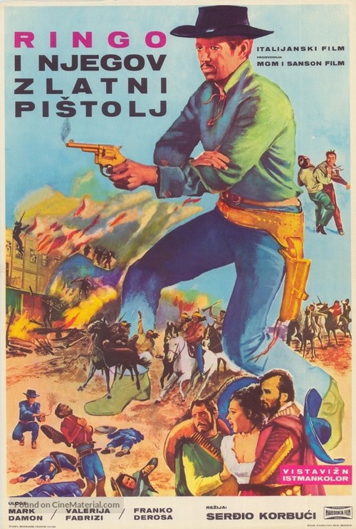 Johnny Oro - Yugoslav Movie Poster