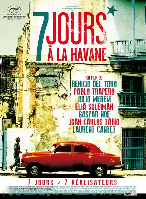 7 d&iacute;as en La Habana - French Movie Poster