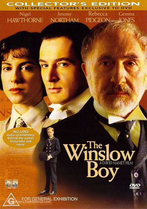 The Winslow Boy - DVD movie cover