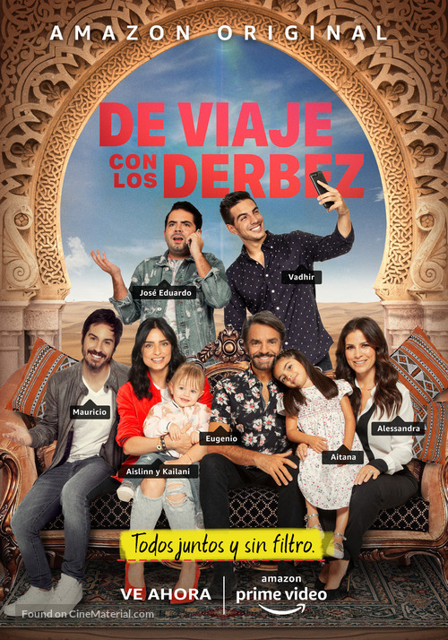 &quot;De Viaje Con Los Derbez&quot; - Mexican Movie Poster