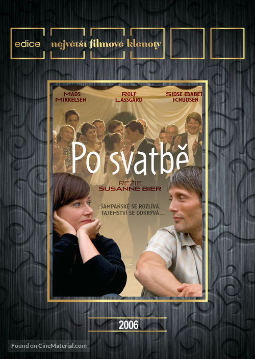 Efter brylluppet - Czech DVD movie cover