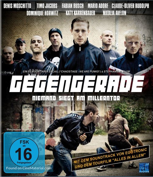 Gegengerade - Niemand siegt am Millerntor - German Blu-Ray movie cover