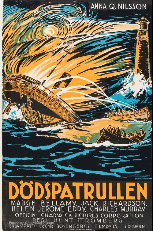 The Fire Patrol - Swedish Movie Poster