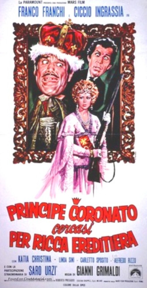Principe coronato cercasi per ricca ereditiera - Italian Movie Poster