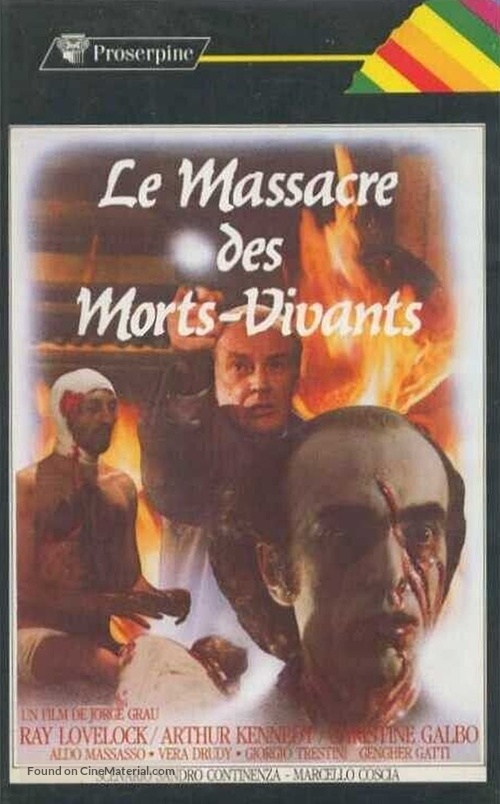 Let Sleeping Corpses Lie - French VHS movie cover