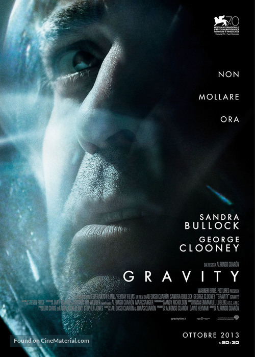 Gravity - Italian Movie Poster