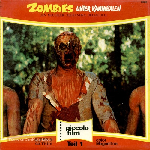 Zombi Holocaust - German Movie Cover