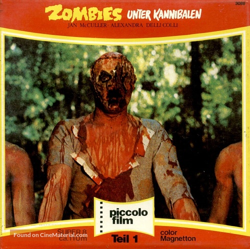 Zombi Holocaust - German Movie Cover