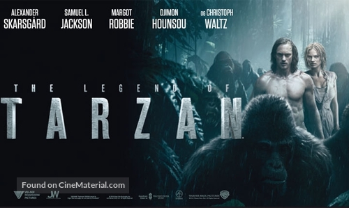 The Legend of Tarzan - Danish Movie Poster