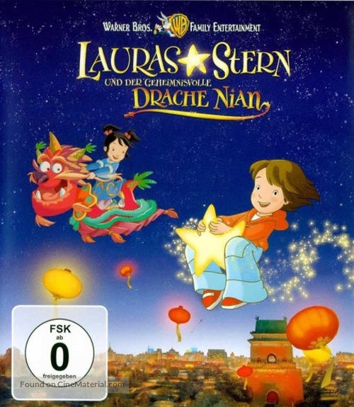 Lauras Stern und der geheimnisvolle Drache Nian - German Blu-Ray movie cover