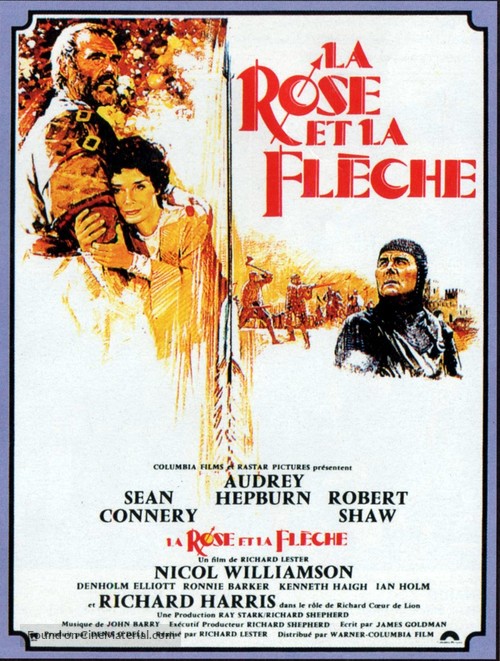 Robin and Marian - French Movie Poster