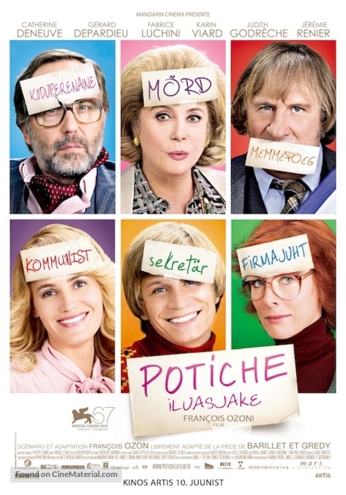 Potiche - Estonian Movie Poster