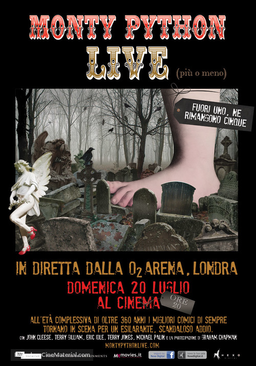 Monty Python Live (Mostly) - Italian Movie Poster