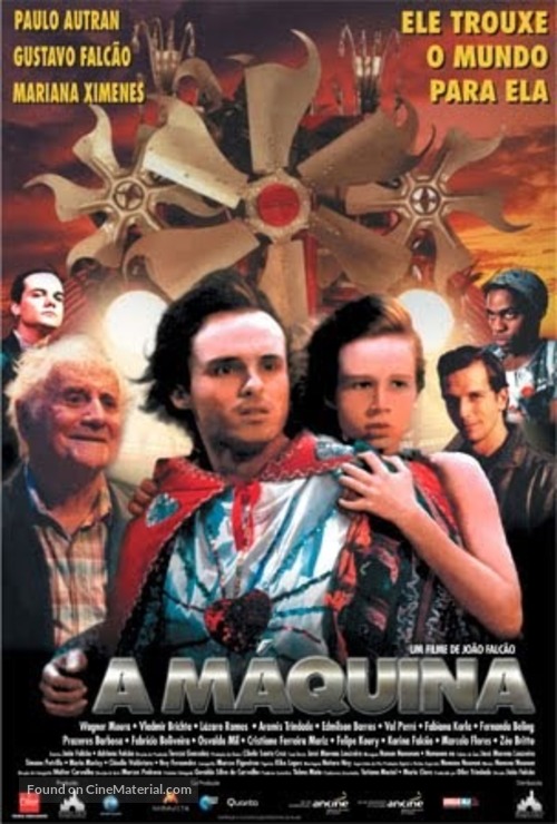 A M&aacute;quina - Brazilian Movie Poster