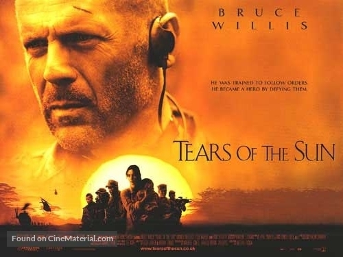 Tears of the Sun - British Movie Poster