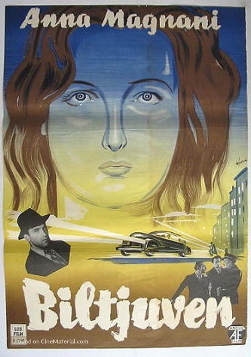 Molti sogni per le strade - Swedish Movie Poster