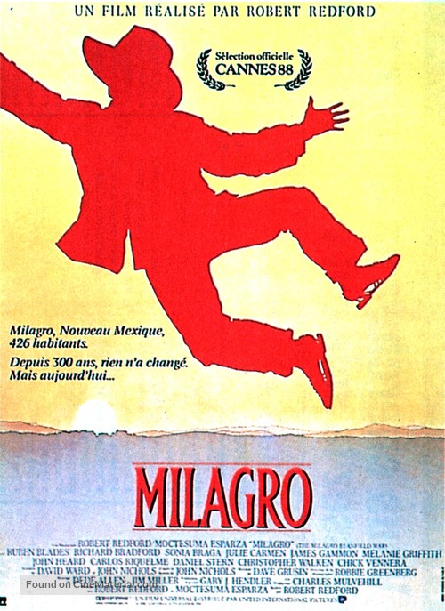 The Milagro Beanfield War - French Movie Poster