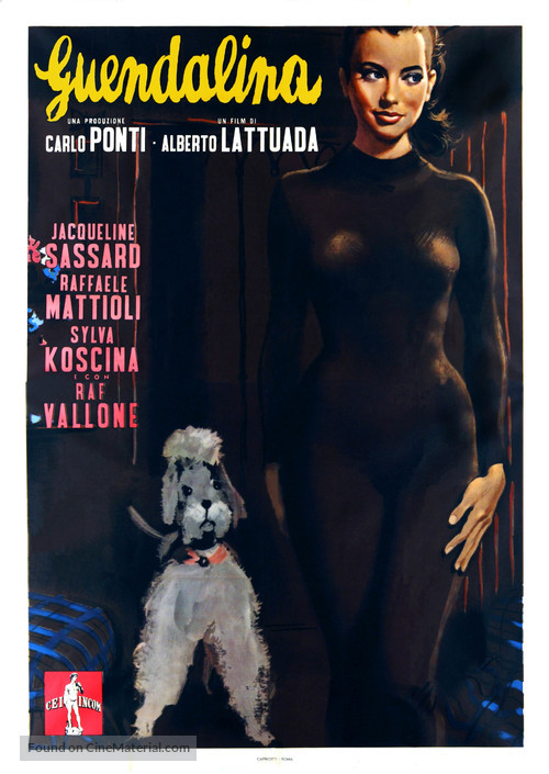 Guendalina - Italian Movie Poster