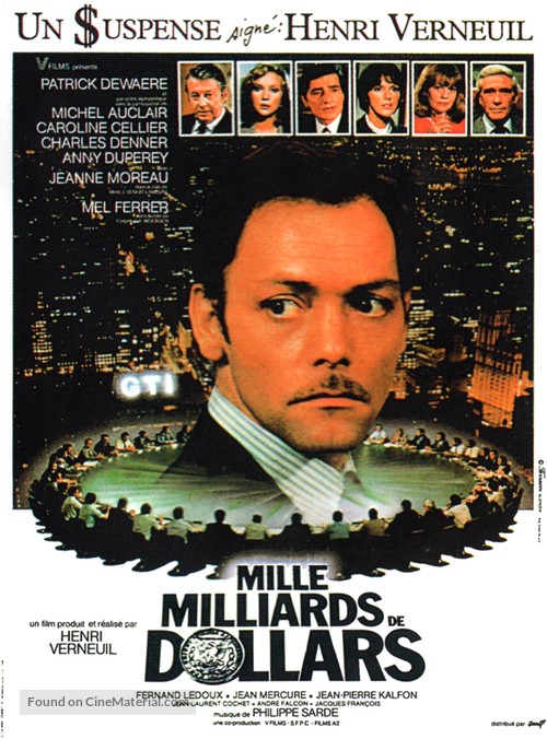 Mille milliards de dollars - French Movie Poster