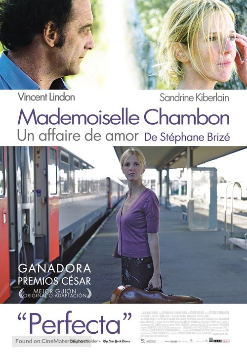 Mademoiselle Chambon - Colombian Movie Poster