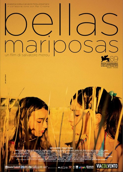 Bellas mariposas - Italian Movie Poster