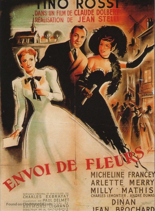 Envoi de fleurs - French Movie Poster