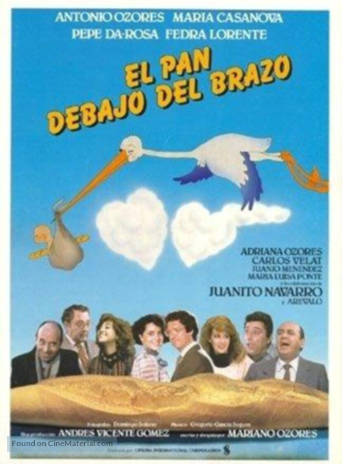 El pan debajo del brazo - Spanish Movie Poster