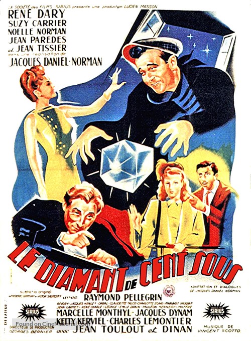 Le diamant de cent sous - French Movie Poster