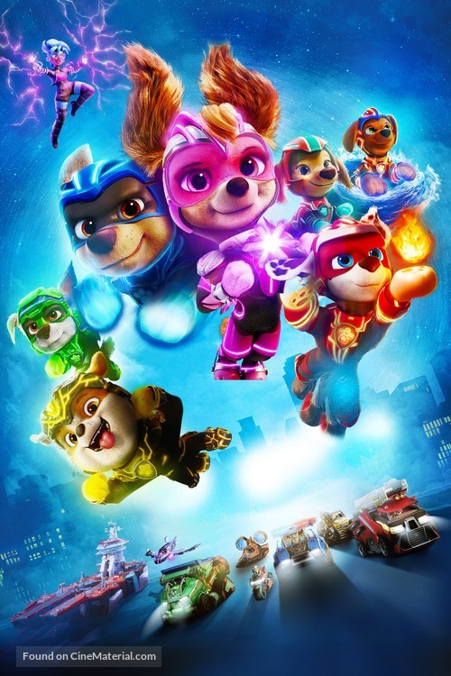 PAW Patrol: The Mighty Movie - Key art