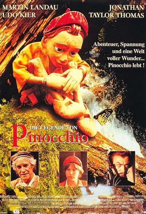The New Adventures of Pinocchio - German poster