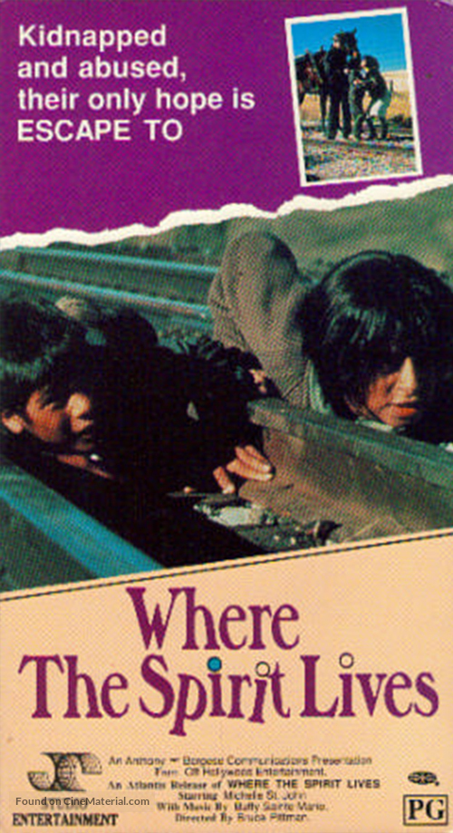 Where the Spirit Lives - VHS movie cover