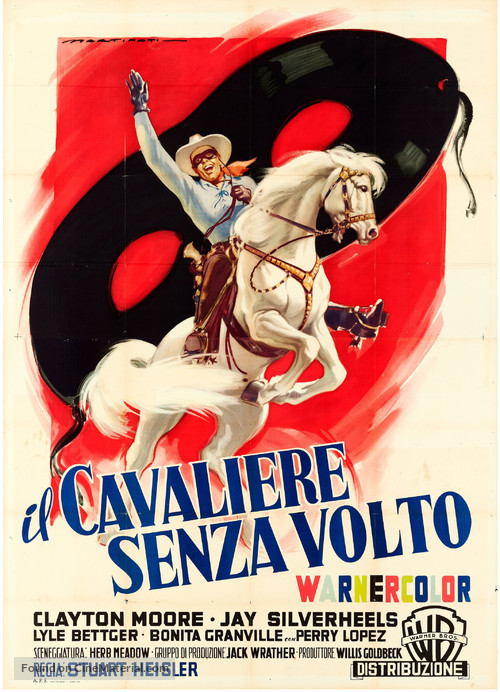 The Lone Ranger - Italian Movie Poster