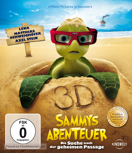 Sammy&#039;s avonturen: De geheime doorgang - German Blu-Ray movie cover