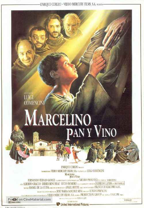 Marcellino - Spanish Movie Poster