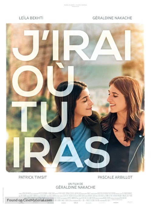 J&#039;irai o&ugrave; tu iras - French Movie Poster