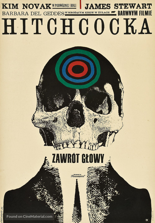 Vertigo - Polish Movie Poster