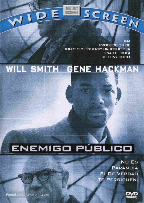 Enemy Of The State - Spanish Movie Cover