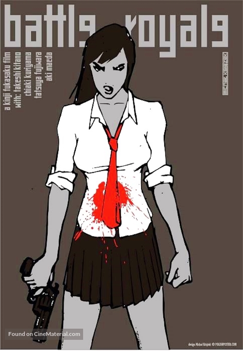 Battle Royale - Polish Movie Poster