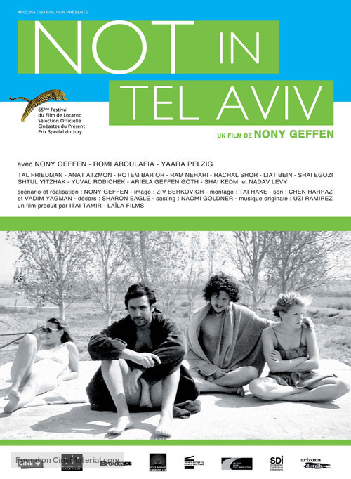 Not in Tel Aviv - French Movie Poster