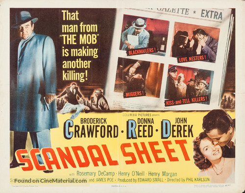 Scandal Sheet - Movie Poster