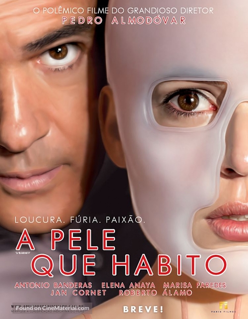 La piel que habito - Brazilian Movie Poster