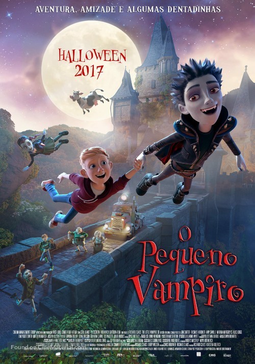 The Little Vampire 3D - Portuguese Movie Poster